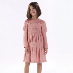 Vestido Manga Longa Strass Kiki Xodó - Feminino