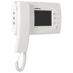 Extensao De Video Para Video Porteiro Intelbras Vp 1000 Ev Tela Interna Tft 4 Polegadas Branca