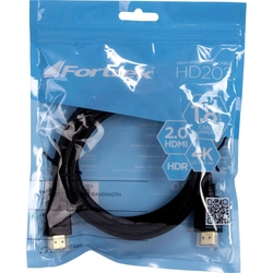 Cabo Fortrek, HDMI 2.0, HD202, 4K Ultra HD, 1.8m, Preto - 72904