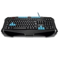Teclado Multilaser Metal War Gamer Preto USB com apoio para os pulsos - TC185