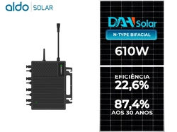 Gf 2,44kwp Dah 610w Bif N-type Neo 2kw 4mppt Mono 220v