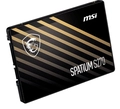 Ssd Msi Spatium S270, 240gb, 2.5, Sata Iii 6gb/S, Leitura 500mb/S, Gravacao 400mb/S, Spatium-S270-240g