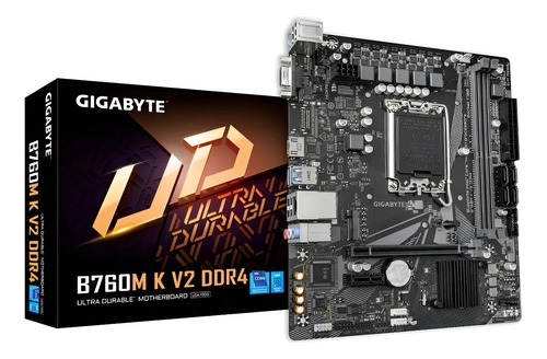Placa Mãe LGA 1700 Gigabyte B760M-K DDR4