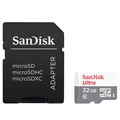 Cartão De  Memoria 32Gb Sandisk MicroSd - SDSQUNR-032G-GN3MA