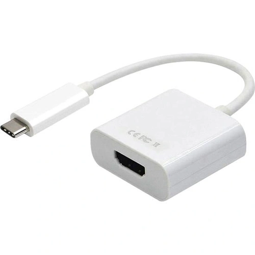 Cabo Adaptador Usb-C Tipo-C Macho Para HDMI Femea Storm Branca - ADAP0056