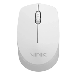 Mouse Sem Fio Vinik Feather 1200DPI Branco - VF110