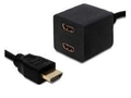 ADAPTADOR HDMI 1 MACHO HDMI X 2 FEMEAS HDMI