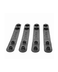 Presilha Belt Keeper Bélica - Kit 4 Unidades - Preto