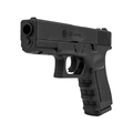 Pistola de Pressão CO2 Glock G11 4.5mm + Cilindros de CO2 + 10un de Alvos 14cmcX14cm  - (Rossi)