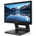 Monitor Philips 15,6 W-led Full Hd 75hz 4ms Hdmi Displayport Vga Usb Smoothtouch Vesa - 162b9t/fg