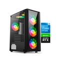 PC Gamer Intel Core I3 13100F, RTX 5060, 16GB Ram, SSD M.2 NVMe 512GB, Gabinete Gamer