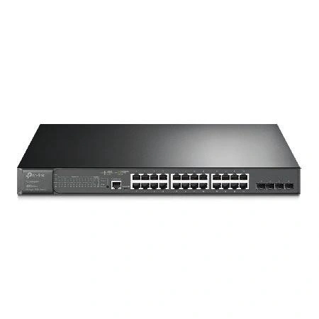 Switch Gerenciavel Gigabit L2+ de 28 Portas Com 24 Portas Poe+ Jetstream Tl-sg3428mp Smb