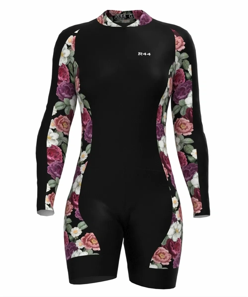 Macaquinho de Ciclismo Feminino Rosa