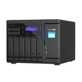 STORAGE NAS QNAP 6 BAIAS INTEL ATOM C5128 8 CORE, 2.8GHZ, 8GB, 2x 2.5 GBE TORRE - TS-855X-8G-BR