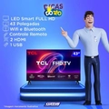 Tv 43p Tcl Led Smart Full Hd Android Comando Voz - 43s5400a