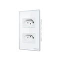 Tomada Dupla 10a Inteligente Wi-fi Ets 1002 Branco 4850064