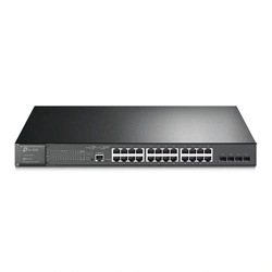 Switch Gerenciavel Tp-link Gigabit L2+ de 28 Portas Com 24 Portas Poe+ Jetstream - Tl-sg3428mp