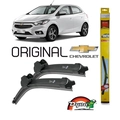 Par Palheta Original Dianteira Limpador Gm Chevrolet Onix 2013 Em Diante Sd6 60cm/35cm