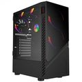 Gabinete Gamer Pcyes Set Black Vulcan - Gsbvpbr
