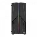 Gabinete Gamer Aerocool Mecha Preto Rgb Lateral Vidro
