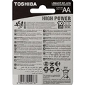 Pilha Alcalina AA Lr6 1.5V Cartucho com 4 Unidades BP-4CBH - Toshiba