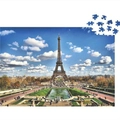 Quebra Cabeça Puzzle 500 Peças Torre Eiffel Paris,França -Toia