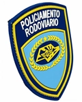 Brasão emborrachado Colorido - Policiamento Rodoviário