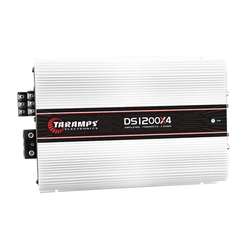 Modulo De Potencia Taramps Ds-1200x4 Compact 2r 1200w Rms 4 Canais
