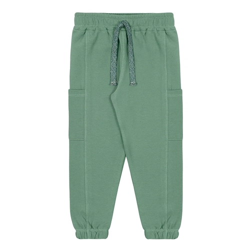 Calça Moletom Piquet Felpado Verde Tileesul - Masculino