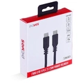 Cabo Usb Tipo c 3.1 para Usb Tipo c Com Power Delivery (pd) 100w para Macbook/smartphone 2 Metros Preto -  P31uccp-2