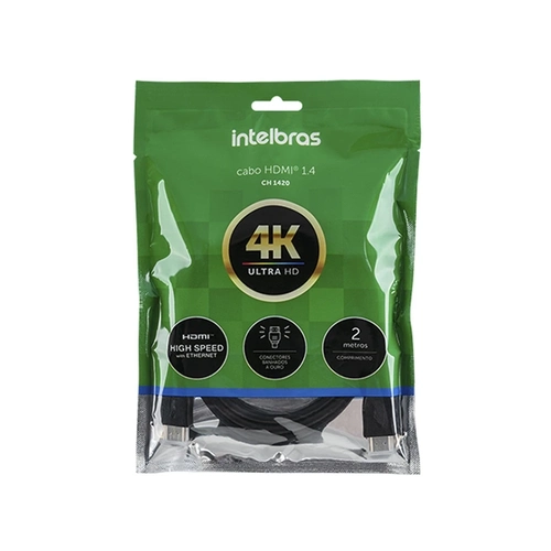 Cabo Hdmi 1.4 2M Intelbras - Ch1420