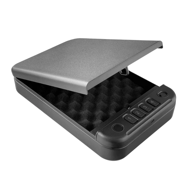 Cofre Smart para pistola com biometria digital - Modelo PS0101F