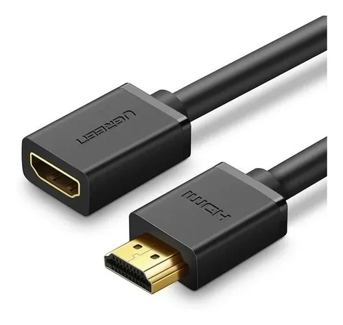 CABO EXTENSOR HDMI FEMEA x MACHO 1,5M - CONEXÃO QUALITY