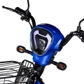 Mini Bike Eletrica Wehawk Basket Hw500 500w Bat 48v 12ah Sapphire Blue
