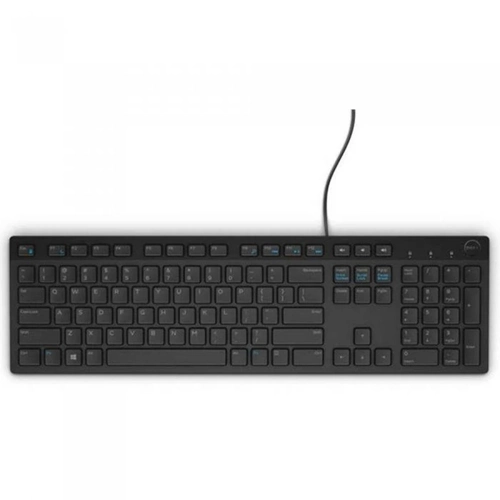 Teclado Dell Kb216 Csg Multimídia Com Fio Preto - 580-adin