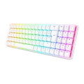 Teclado Mecanico Redragon Ashe Lunar White RGB Switch Azul - K626-KB-W PT-BLUE