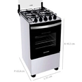 Fogao 4b Brastemp Clean Acendimento - Bfo4nbbuna
