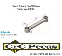 Braço Tensor Fixo - 370MM Suspensys 2000 com Bucha