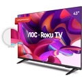 Smart Tv 43 Full Hd Com Roku Tv 43s5135/78g Aoc Cor Preto