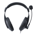 Fone de Ouvido Headset Go Play Fm35 Preto Com Microfone
