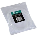 Organizador de cabos espiral branco com 14mm de diâmetro 1 metro - ocp1401b 1 unidade