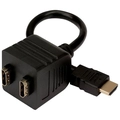 Adaptador Duplicador 1 Hdmi Macho P/ 2 Hdmi Fêmea