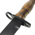 Faca Baioneta M9 Bélica - (Cabo de Madeira - Bainha Preta)