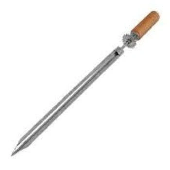 Espeto Giratório Lâmina Inox 50cm