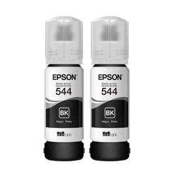 Refil De Tinta Epson T544 2 Garrafas Pretas - T544120-2p