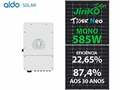 Gerador De Energia Solar Deye Hibrido Solo Romagnole Deye Gfh 9,36kwp Jinko Neo 585w Sun 8kw 2mppt 127/220v