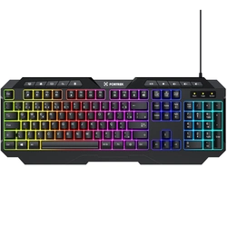 Teclado Gamer Fortrek Multimidia Shortcut Preto - 84137