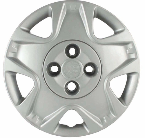 Calota Grid Aro 14p 025cb-pta Ford Modelo Fiesta Hatch 2011/ 12 Cubo Baixo