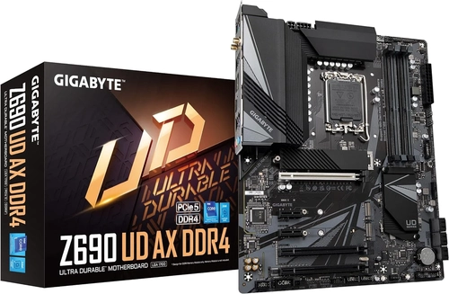 Placa Mãe LGA 1700 Gigabyte Z690 UD AX DDR4 Intel ATX Triple M.2 PCIe 5.0