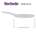 Frigideira Rasa Rochedo Robusta Grafite 30cm - Cxm / 6